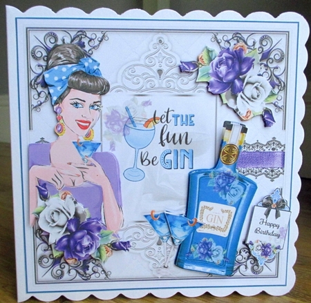 Let The Fun Be Gin Bumper Mini Page Kits by Johanna Lambert