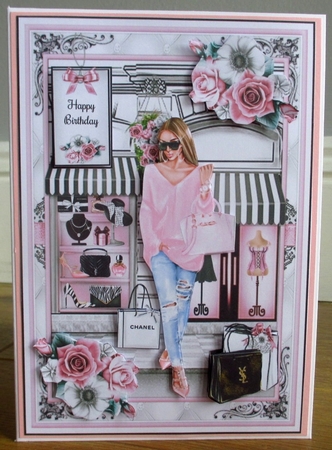 Girl About Town Mini Page Kit by Johanna Lambert