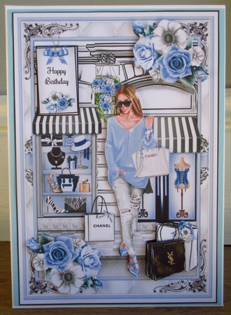 Girl About Town 02 Mini Page Kit by Johanna Lambert