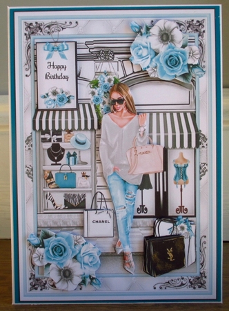 Girl About Town 03 Mini Page Kit by Johanna Lambert
