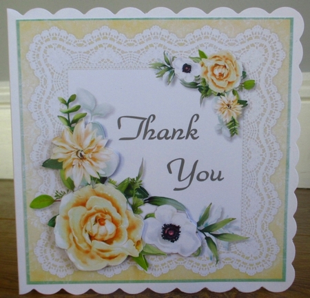 Thank You Flowers Mini Kit by Johanna Lambert