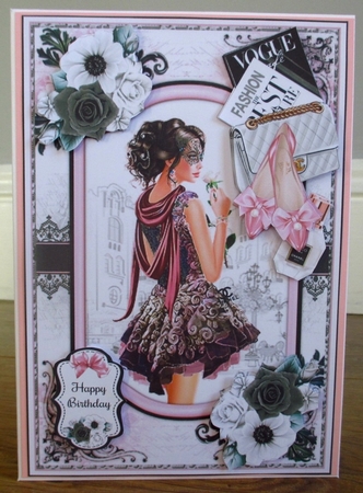 Glamour And Style Bumper 02 Mini Page Kits by Johanna Lambert