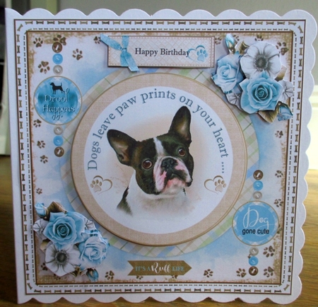 Dogs Leave Paw Prints On Your Heart 02 Mini Page Kit by Johanna Lambert