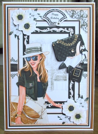 Fashionably Chic 04 Mini Page Kit  by Johanna Lambert