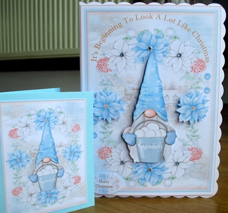 Gnome Christmas Mini Page Kit by Johanna Lambert