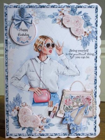Being Yourself 02 Mini Page Kit  by Johanna Lambert