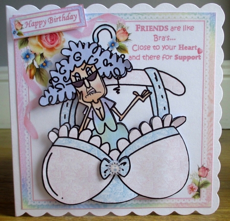 8x8 Stella loves her bosom buddy mini kit by Johanna Lambert