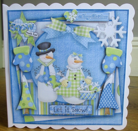 Snowy Christmas bumper Kit #1 by Johanna Lambert