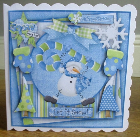 Snowy Christmas bumper Kit #1 by Johanna Lambert
