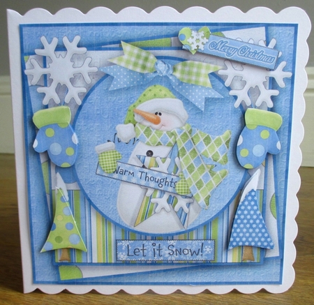 Snowy Christmas bumper Kit #1 by Johanna Lambert
