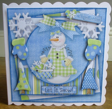 Snowy Christmas bumper Kit #1 by Johanna Lambert