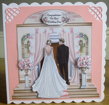 The Wedding Shaped Mini Page Kit  by Johanna Lambert