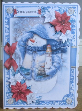 Snowman 7x5 Bumper Kit by Johanna Lambert
