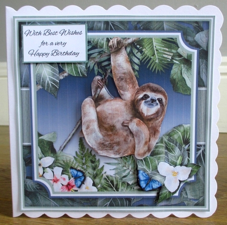 Rainforest Sloth Mini Kit by Johanna Lambert
