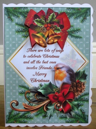 Christmas scenes and flowers bumper kit by Johanna Lambert