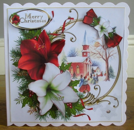 Christmas scenes and flowers bumper kit by Johanna Lambert