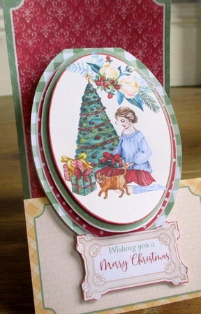 Cosy Christmas 2 - Upright Z-fold Card Mini Kit by Johanna Lambert