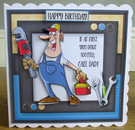Male Birthday 1  by Johanna Lambert