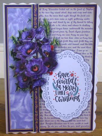 Carol Corsage - Good King Wenseslas 1 by Johanna Lambert