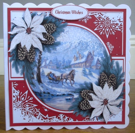 7x7 Mini Kit, Christmas Sleigh Ride by Johanna Lambert