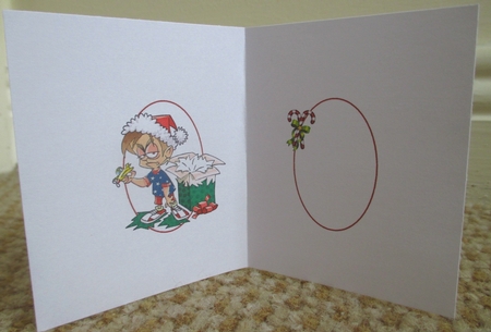 6x6 Fun and games naughty list boy insert by Johanna Lambert