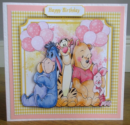 7X7 Mini Kit, Pooh and the Gang by Johanna Lambert