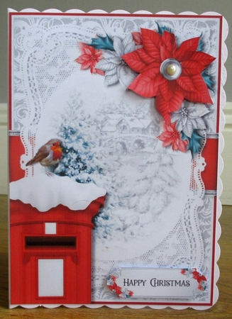 Robin on a Postbox 7x5 No1 by Johanna Lambert