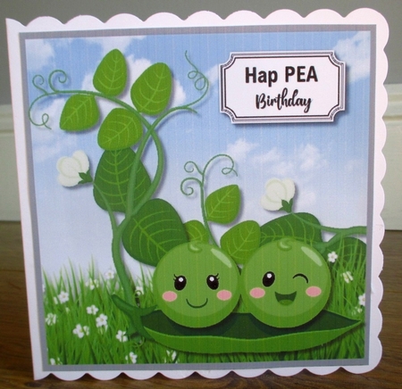 Hap PEA Birthday by Johanna Lambert