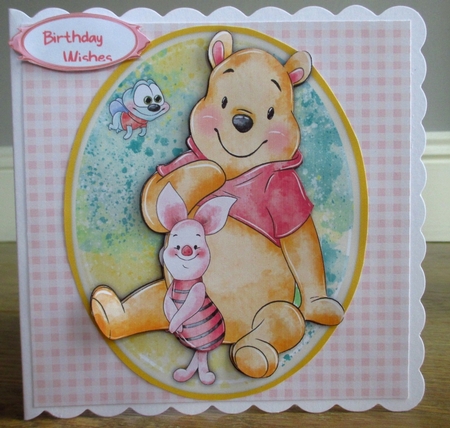 Beautiful Phoo and Piglet Topper by Johanna Lambert