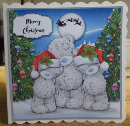 Tatty Teddy Trio Christmas by Johanna Lambert