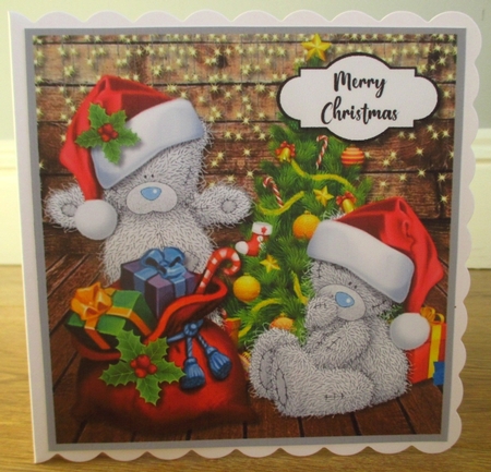 Tatty teddy Christmas by Johanna Lambert