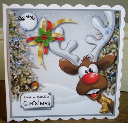 Christmas Rudolph by Johanna Lambert