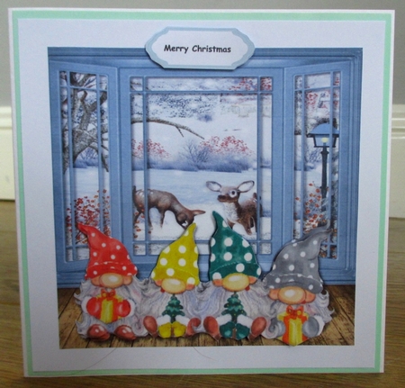 Christmas Window 1 by Johanna Lambert