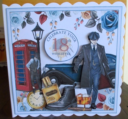 Celebrate Your 18th With Style - Male Mini Page Kit  by Johanna Lambert