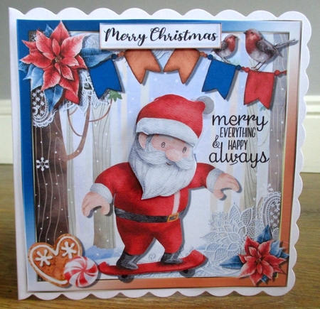 Santa two  by Johanna Lambert