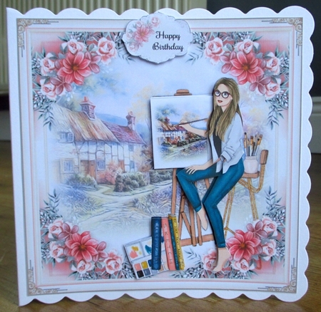 An Artist View Mini Page Kit  by Johanna Lambert