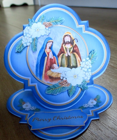 Christmas Nativity easel 3 by Johanna Lambert