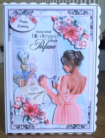 Never Fully Dressed Without Perfume Ethnic Mini Page Kit by Johanna Lambert