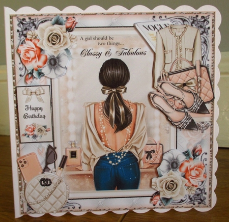 A Girl Should Be Two Things 02 Mini Page Kit by Johanna Lambert