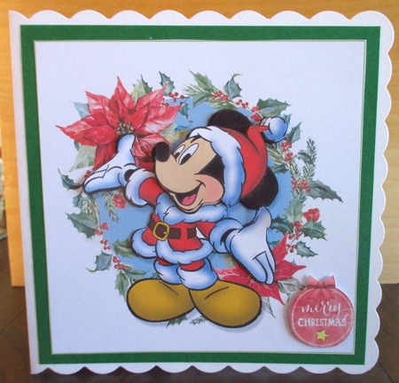 Mickey Christmas Wishes by Johanna Lambert