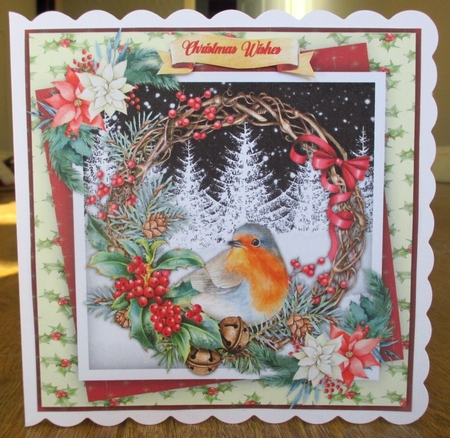 8x8 The Christmas Robin by Johanna Lambert