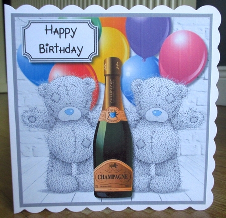Tatty teddy Birthday celebrations by Johanna Lambert