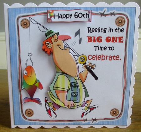 8x8 Reeling in the big one mini kit by Johanna Lambert