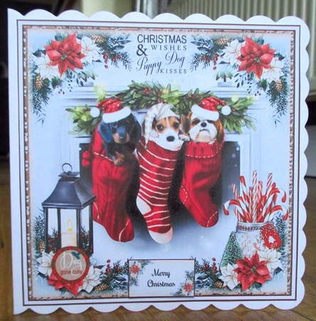 Christmas Wishes & Puppy Dog Kisses Mini Page Kit by Johanna Lambert