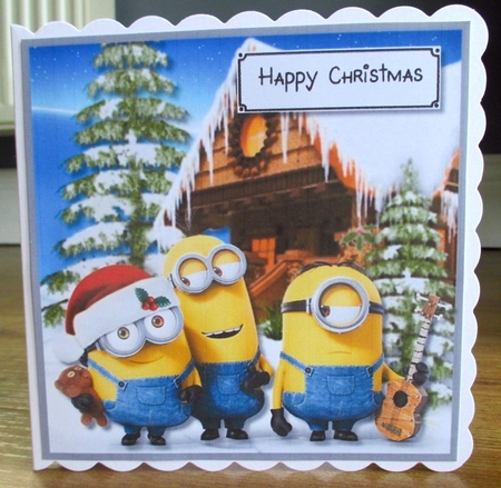Minions Christmas by Johanna Lambert