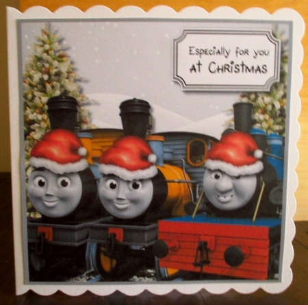 Thomas and friends Christmas by Johanna Lambert