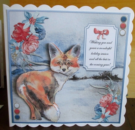 Christmas Animals  2  by Johanna Lambert