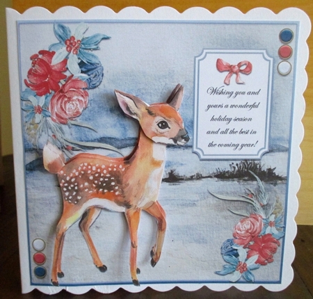 Christmas Animals  3  by Johanna Lambert