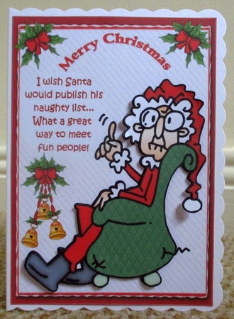 Gus wants Santas naughty list by Johanna Lambert