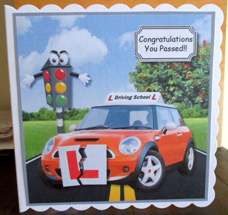 Congratulations on passing your driving test by Johanna Lambert